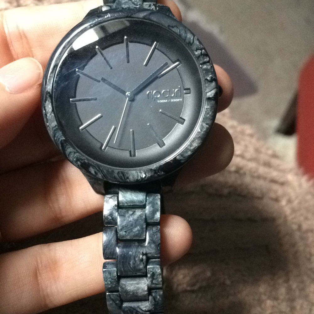 Rip Curl Horizon Classic Surf Black Marble Watch